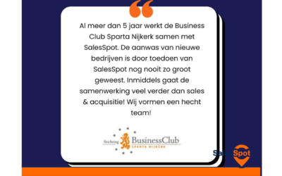 Aanbeveling van de week